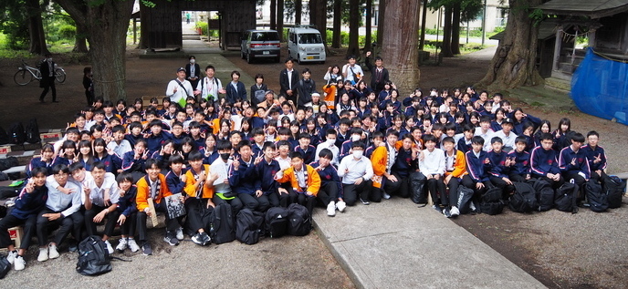 3年修学旅行学年写真