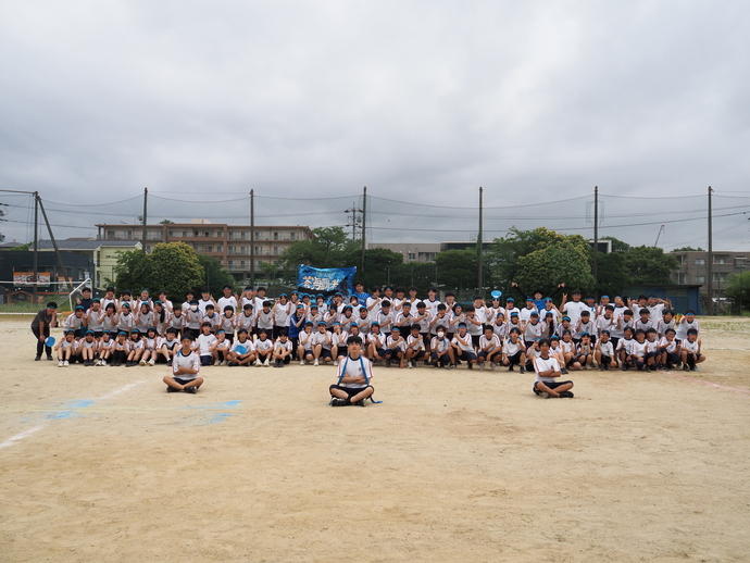 青団集合写真