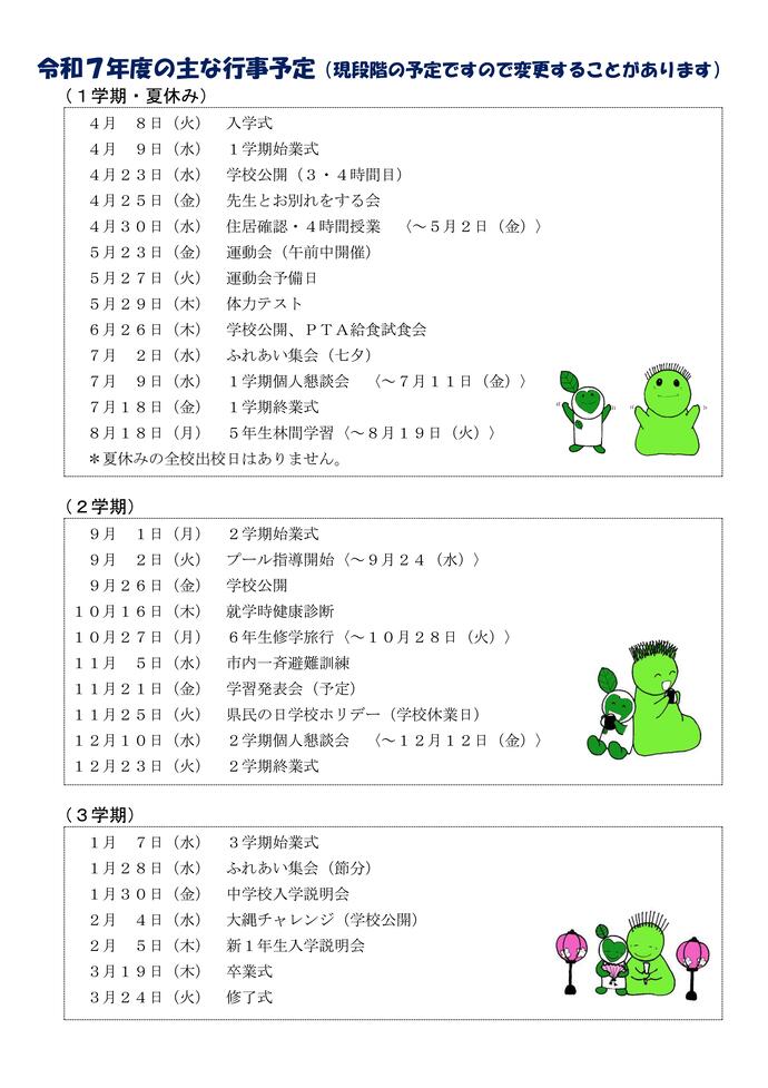 学校だより4月号