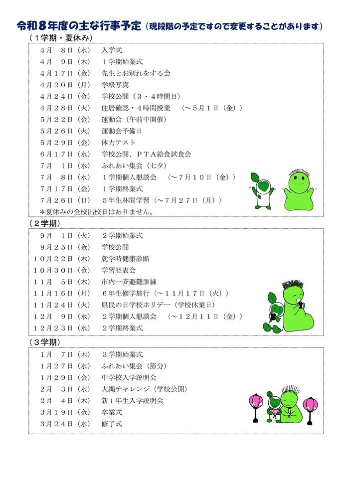 学校だより4月号